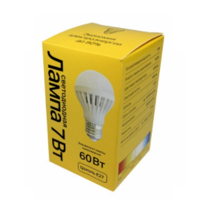 Лампа светодиодная А65 , 7Вт (Е27) 4200К 11-01-002