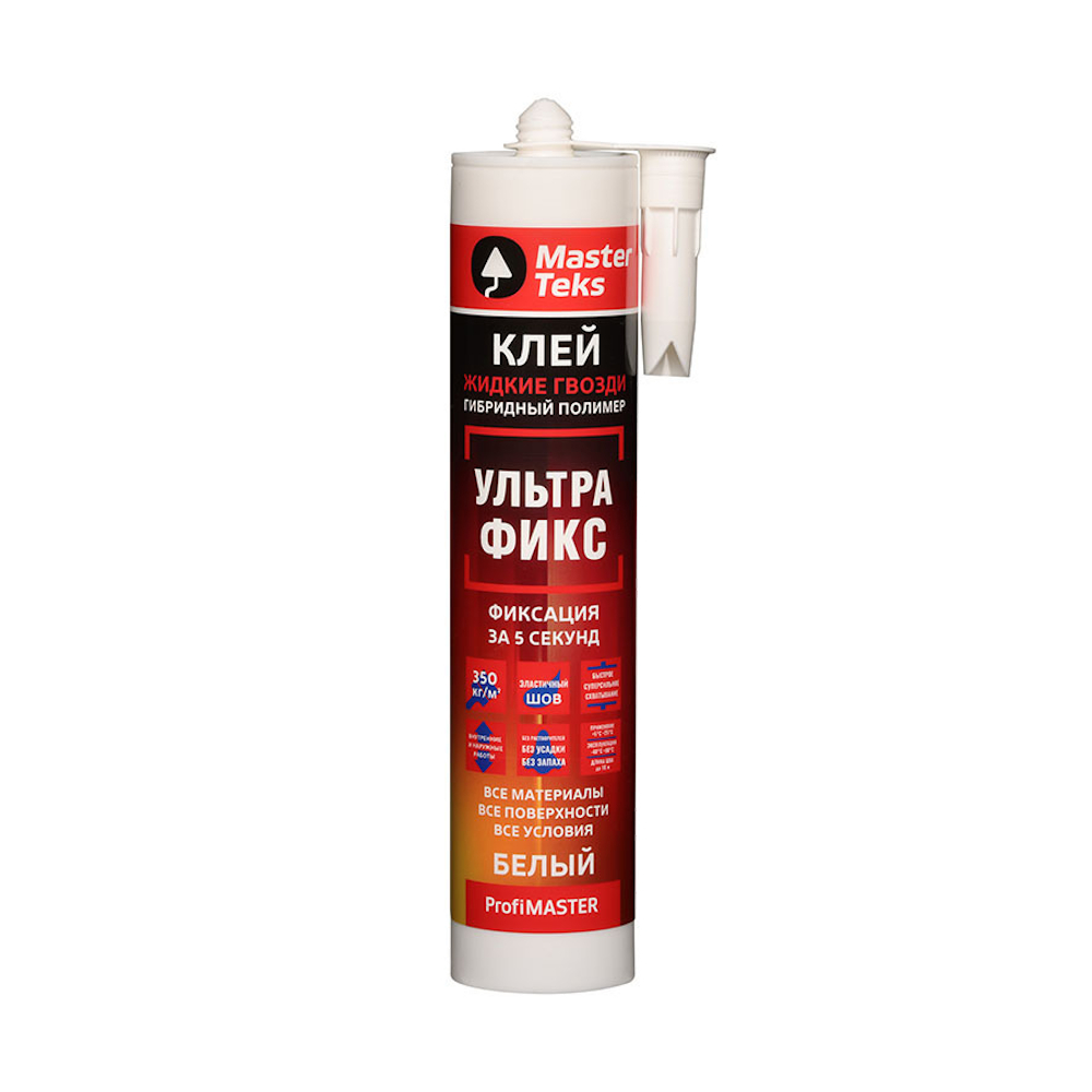 Клей гибридный ЖГ 350 кг/м2 ультрафикс MasterTeks PM