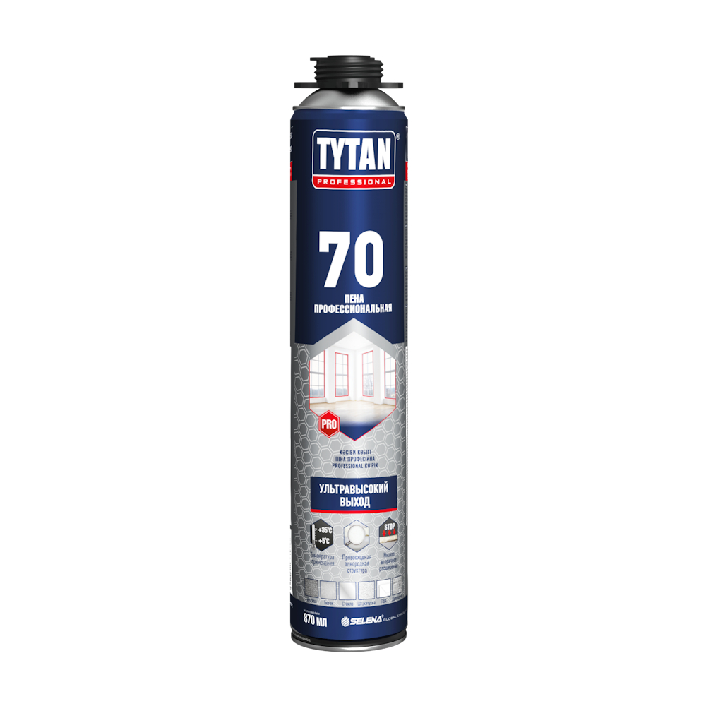 Пена профессиональная Tytan Professional 70 (870мл)