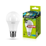 Лампа светодиодная «Ergolux» LED А60/15W/120Вт/Е27«ЛОН»