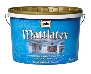 JOBI   O4 латексная матовая краска  MattLatex
