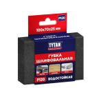 Губка шлифовальная четырехсторонняя TYTAN Professiona (100x70x25 мм)