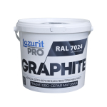 Краска для наружных и внутренних работ «LAZURIT PRO» GRAPHITE   