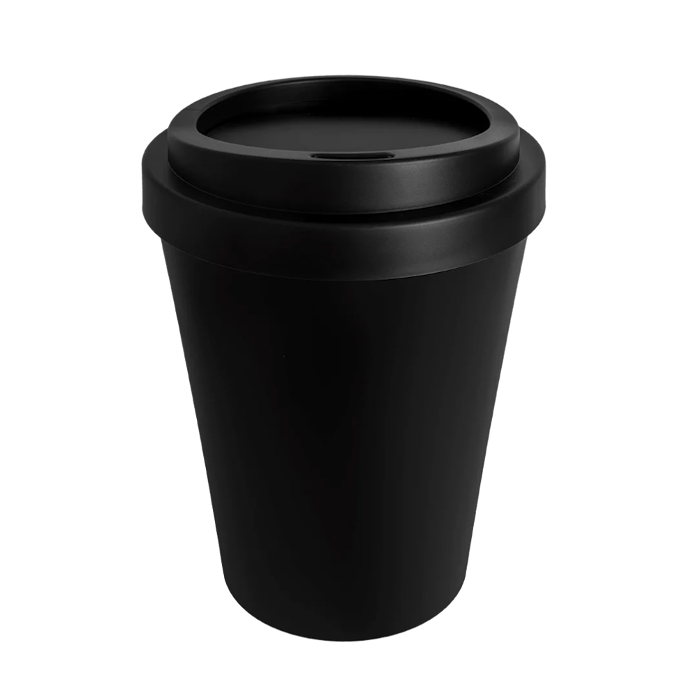 Корзина для мусора "COFFEE" черная 