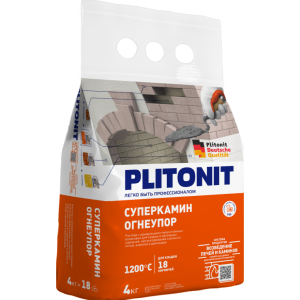 Раствор PLITONIT СуперКамин ОгнеУпор