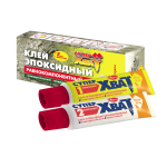 Клей  «Супер-Хват» (100г) эпоксидный 2-х комп. Новбытхим