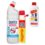 Набор: SANTEX Белизна гель-концентрат  750 гр +BLITZ гель для кухни Антижир 250 гр, 250917