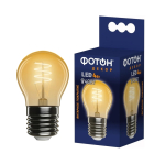 Лампа светодиодная «ФОТОН» LED FL ДЕКОР  P45-S  