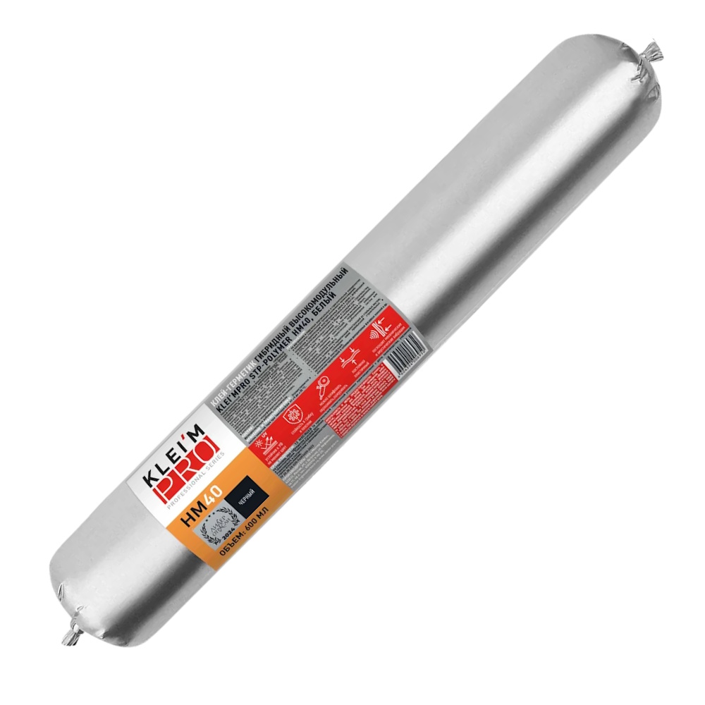 Клей-герметик гибридный высокомодульный KLEI*MPRO STP-Polymer HM40,(600мл)