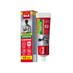 Герметик силиконовый санитарный SILA TITANA (40 мл). Герметики Клеи Жидкие гвозди