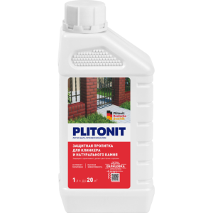 Пропитка защитная для клинкера и натурального камня PLITONIT Пропитка защитная для клинкера и натурального камня PLITONIT