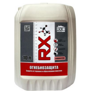 Огнебиозащита для древесины красная (II ст. защиты) 10л  Formula RX