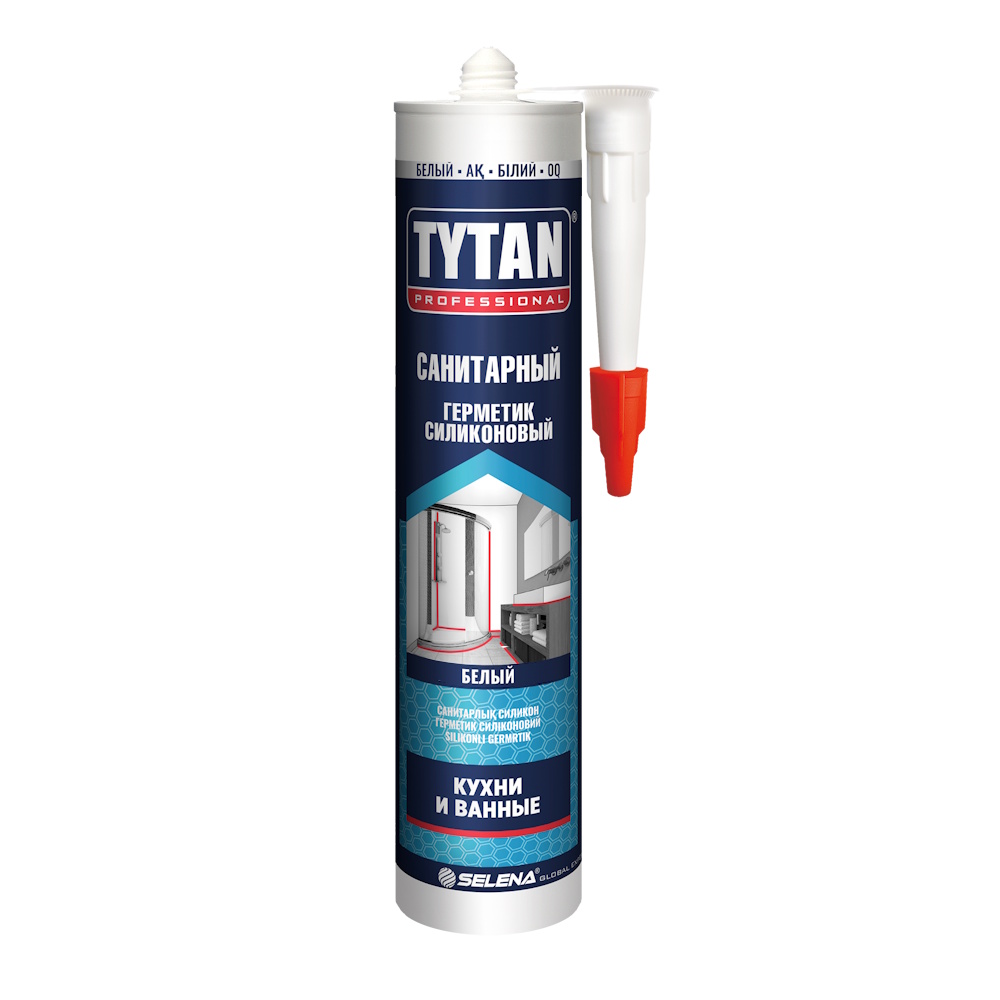Герметик силиконовый Санитарный Tytan Professional (280мл) 