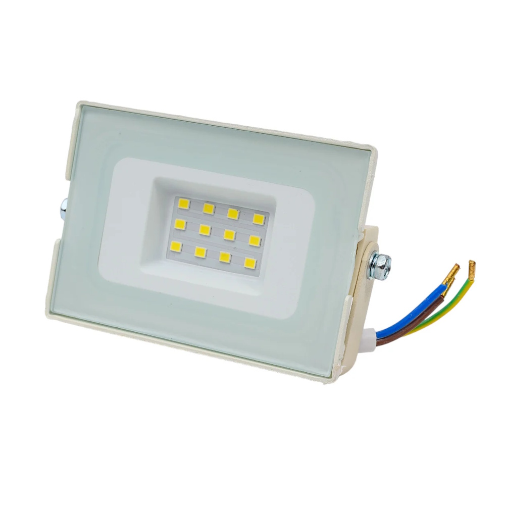 Прожектор Ultraflash LFL-1001 С01 белый, 10Вт, 6500К  (1/30шт) /14127/889862