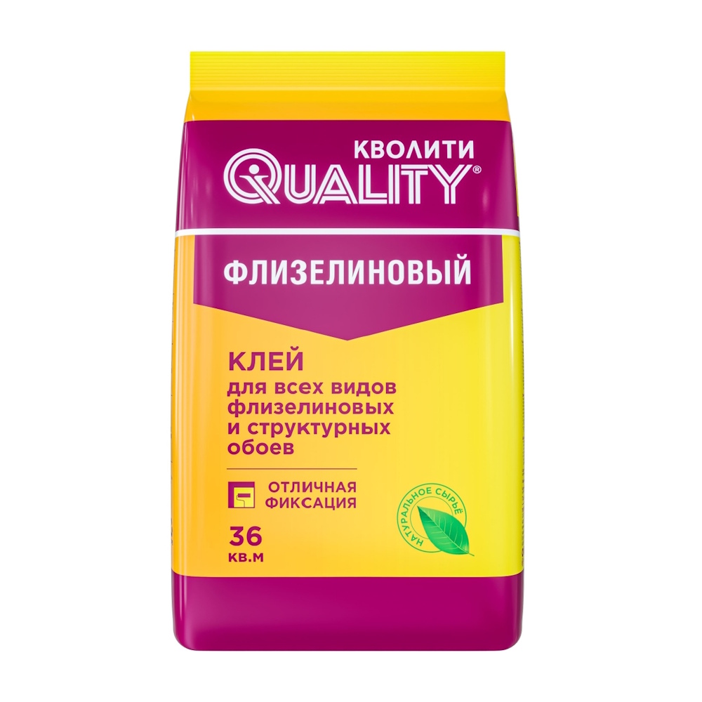 Клей обойный QUALITY «Флизелиновый»   (200г)