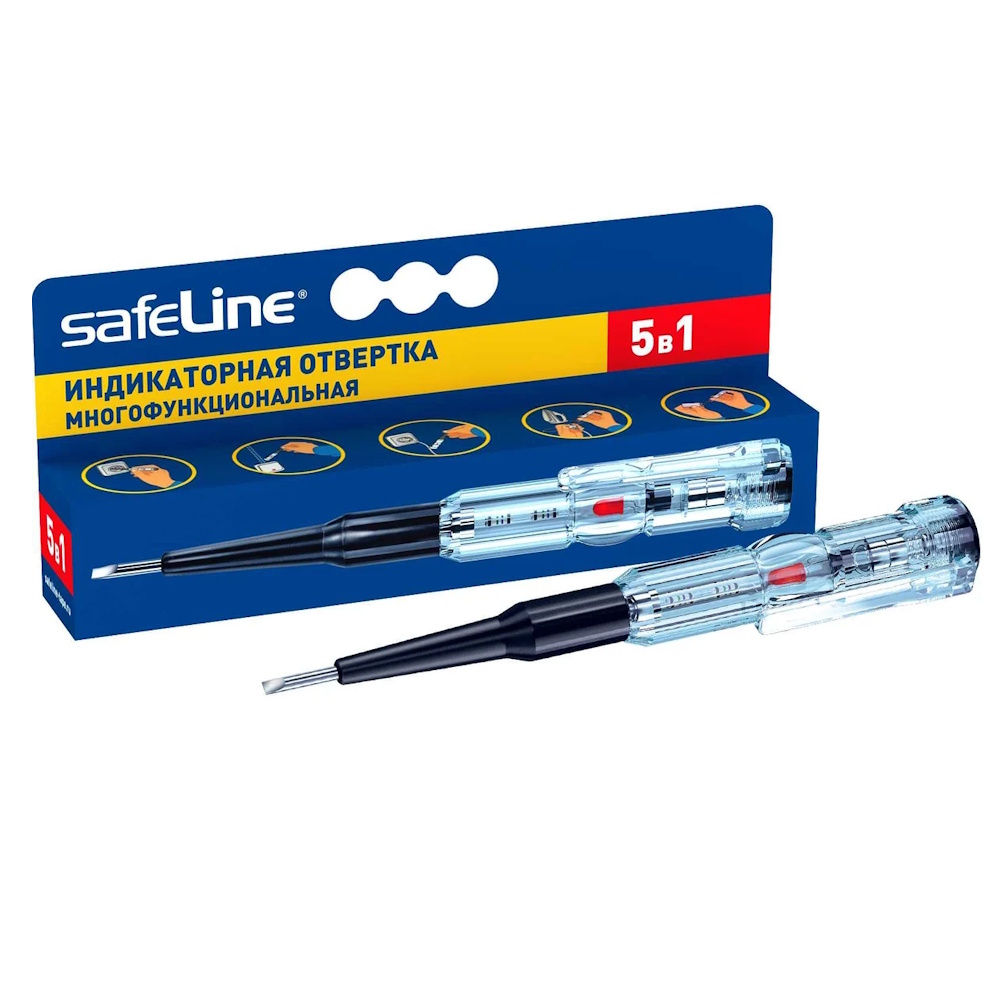 Отвертка индикаторная многофункциональная MS18 Safeline