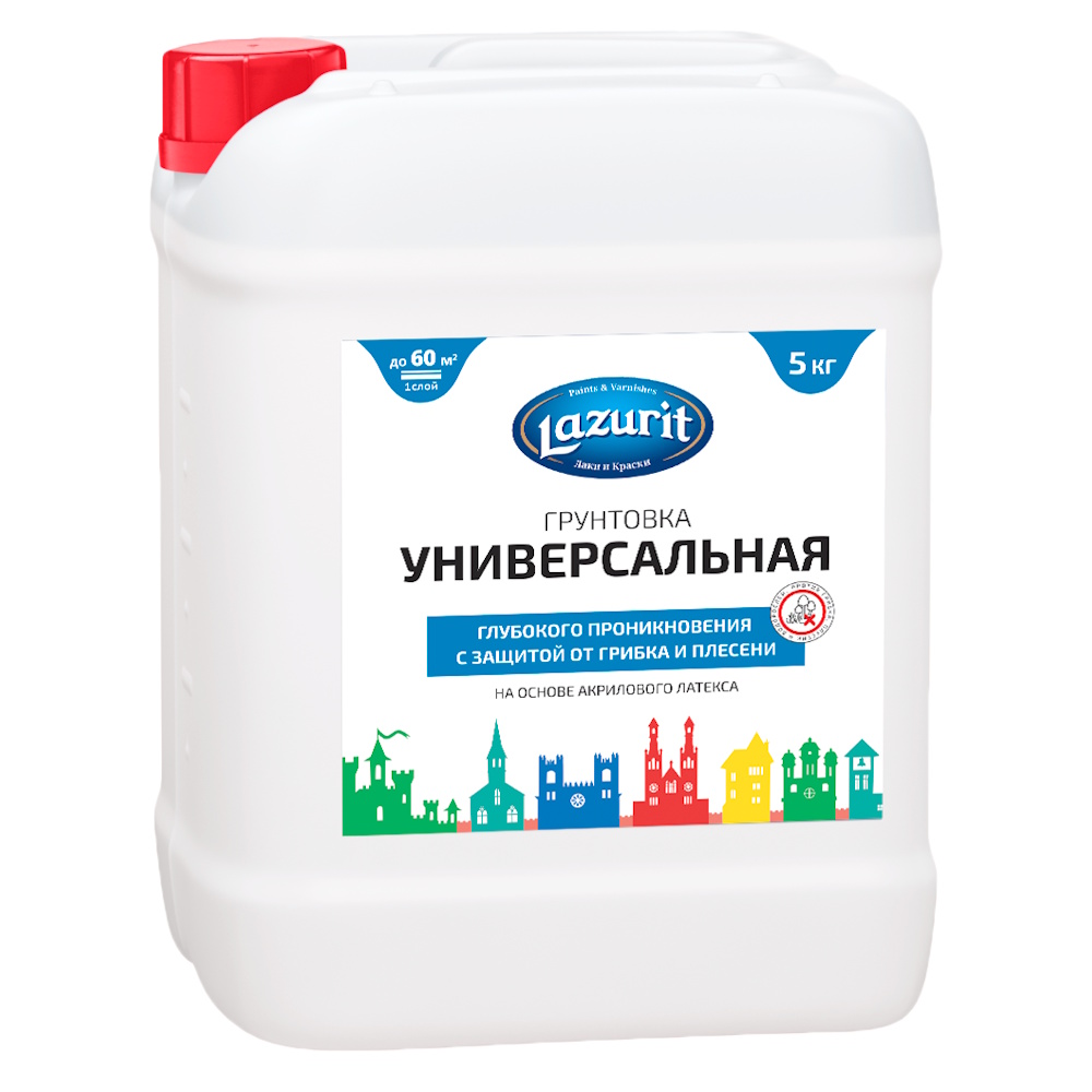 Грунтовка Универсальная глубокого проникновения «LAZURIT»