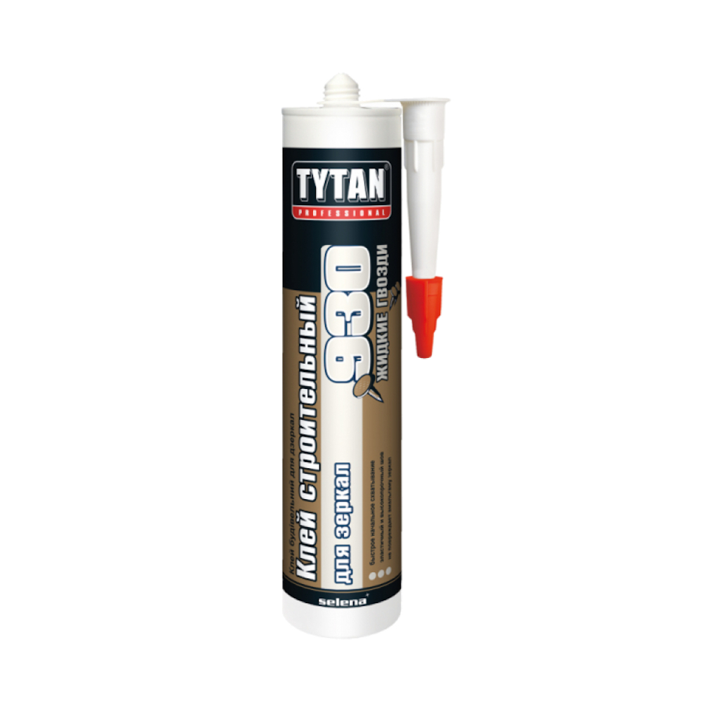 Клей каучуковый строительный Tytan Professional Для зеркал №930 (380г)