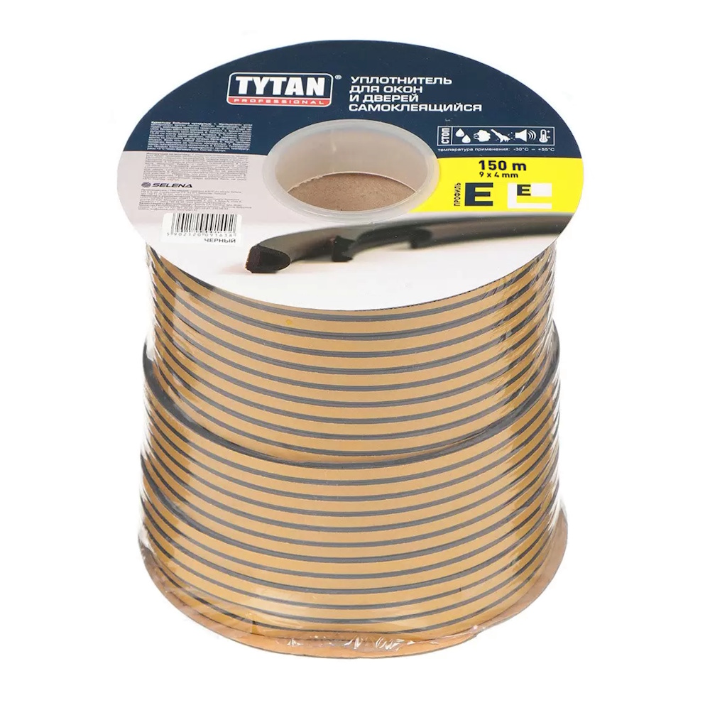 Уплотнитель самоклеящийся Tytan Professional E-профиль Уплотнитель самоклеящийся Tytan Professional E-профиль