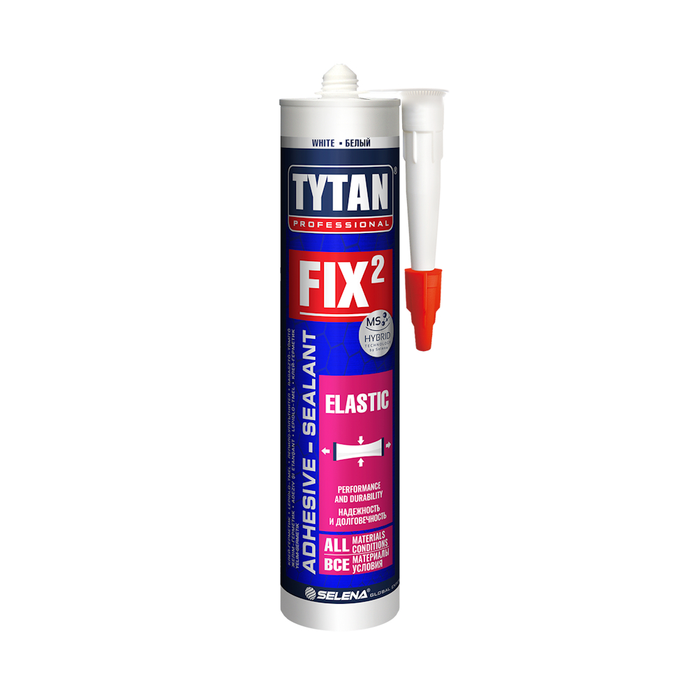 Клей-герметик Tytan Professional Fix2 Elastic (290мл)