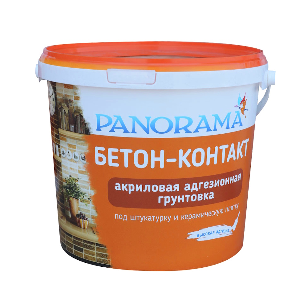 Грунтовка «Panorama» Бетон-Контакт акриловая адгезионная Грунтовка «Panorama» Бетон-Контакт акриловая адгезионная