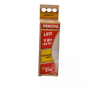 Лампа светодиодная «РЕКОРД» LED В37