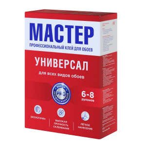 Клей обойный МАСТЕР универсальный (200г) Клей обойный МАСТЕР универсальный (200г)