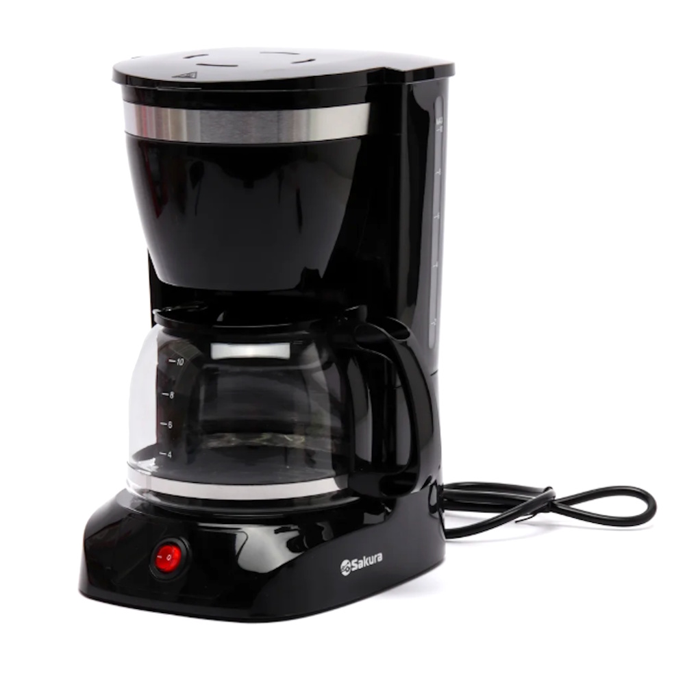 Кофеварка SA-6109BK 1,25л кап/SA-6109BK