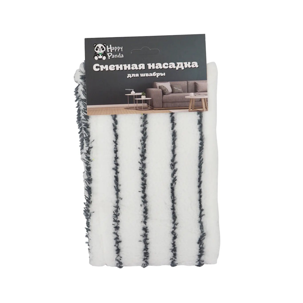 Насадка для швабры Happy Panda микрофибра/43*13см/HP-RM19G