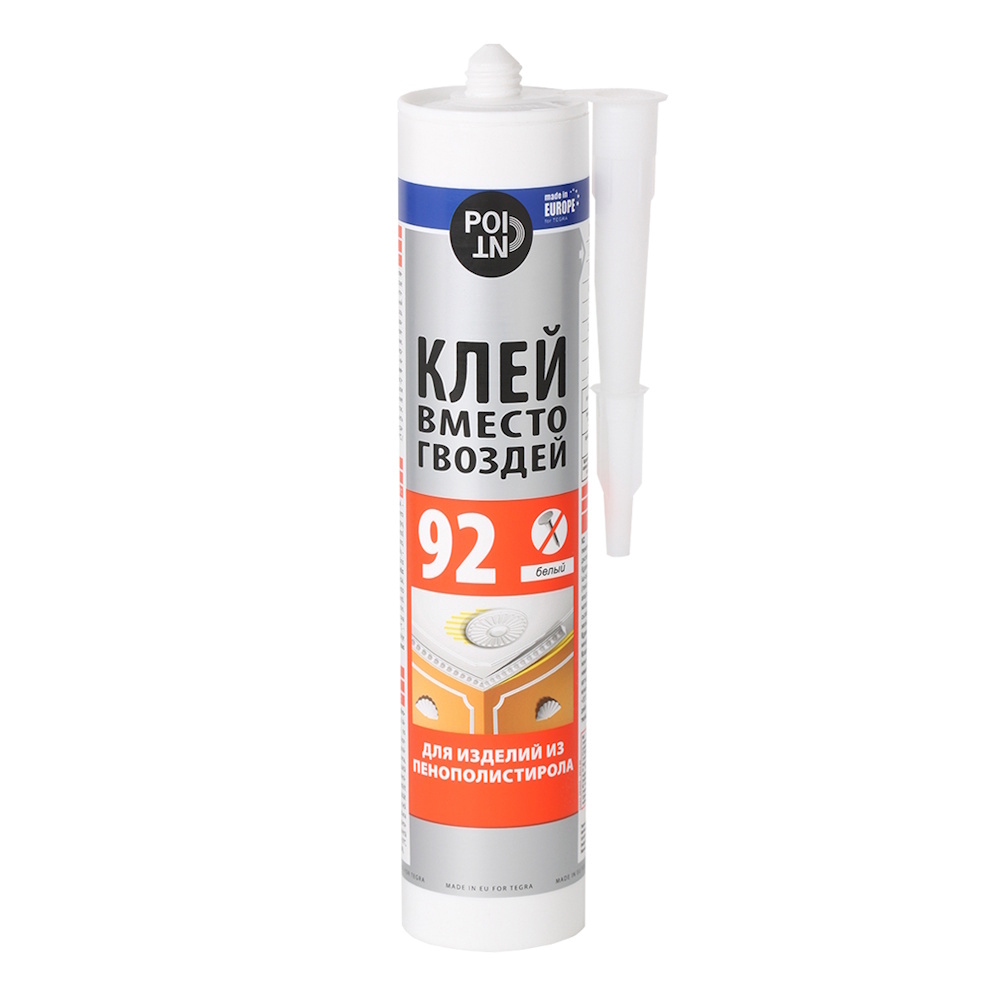 Клей вместо гвоздей POINT 92, для пенополистирола (280мл)